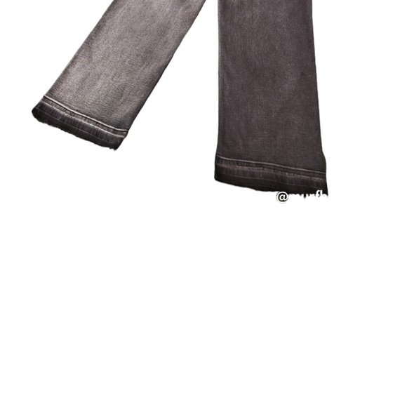 Black and Grey Crossover Jeans - Picture 3 of 4